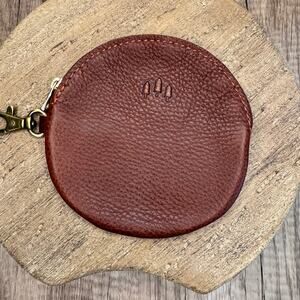 Portland Leather Nutmeg Gordita Pouch NEW FAST SHIP Purse Charm NEW